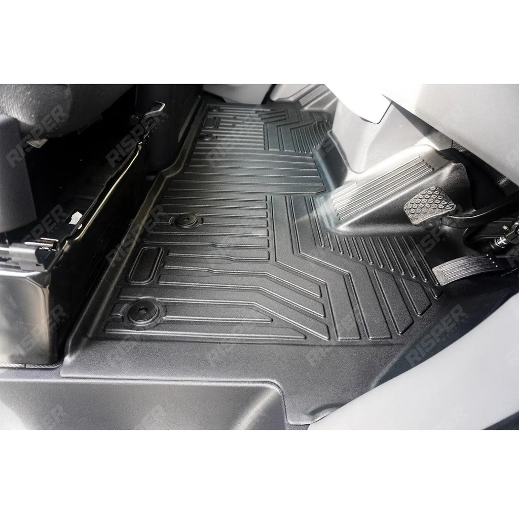 Automatic Mud Block Tailored Floor Mat 1 Piece For Volkswagen Transporter T7 2024 On