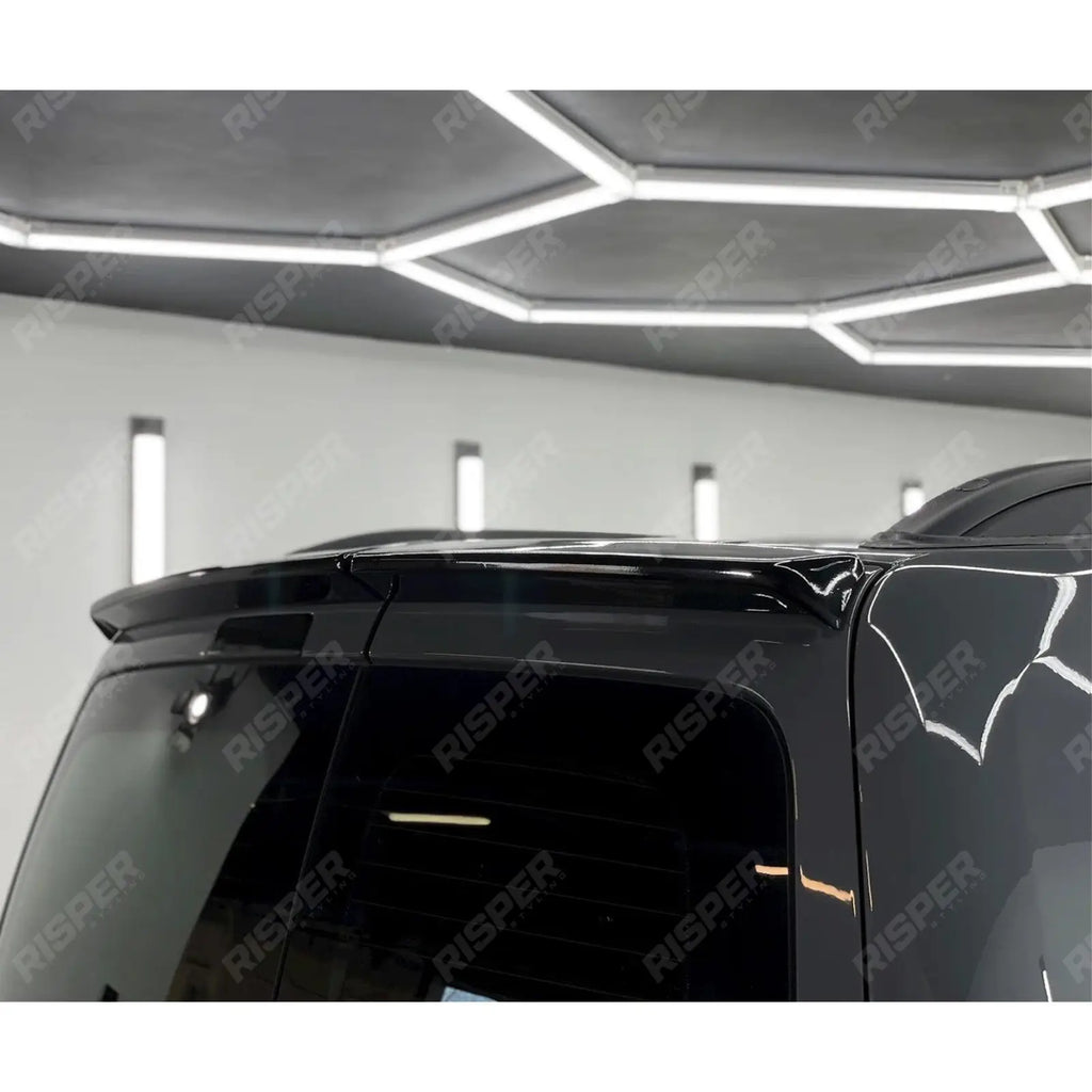 Barn Door Rear Spoiler Gloss Black For Volkswagen Caddy 2005-2020