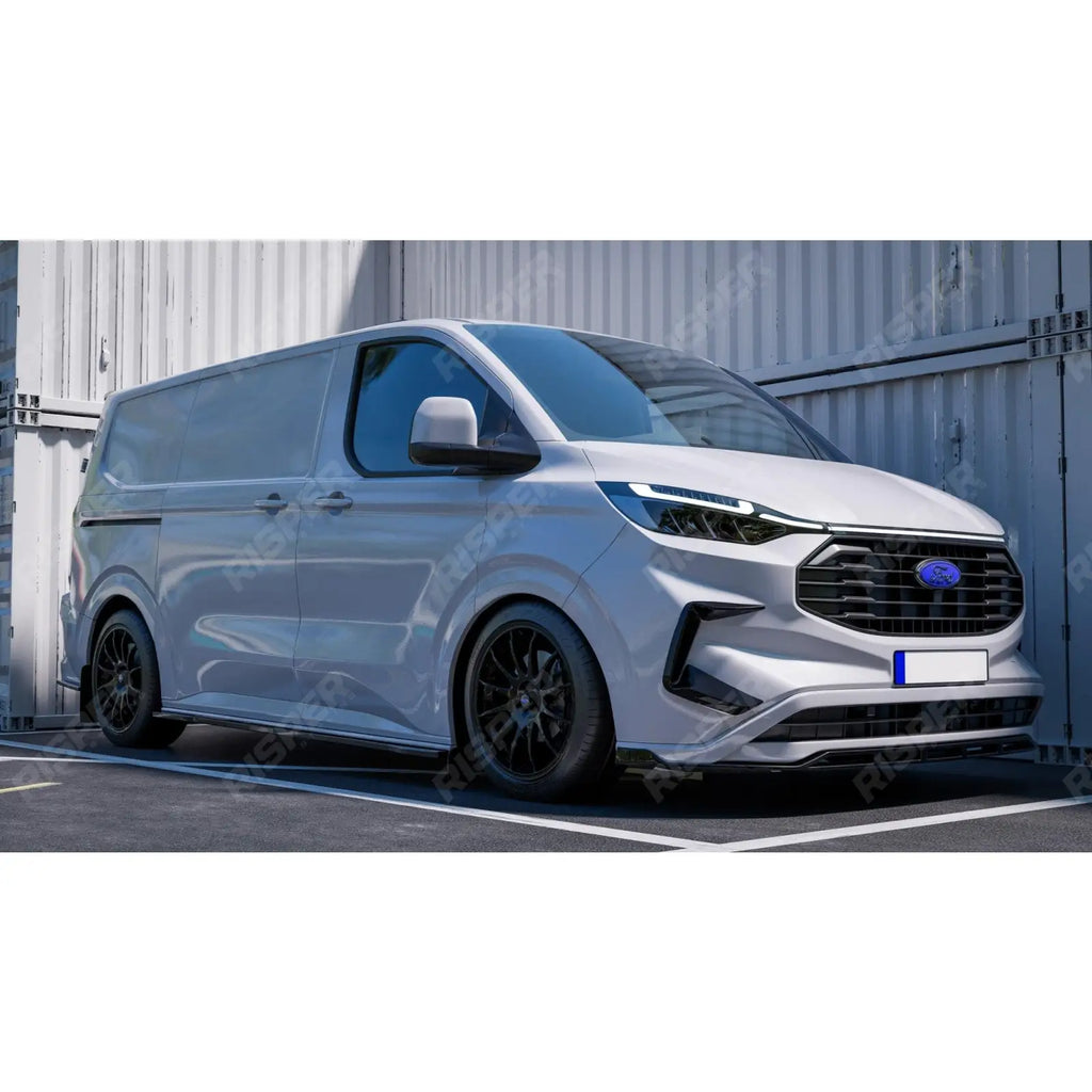 Barn Door SWB Full Low Line Aero Kit V1 In Gloss Black For Ford Transit Custom MK2 2024 on