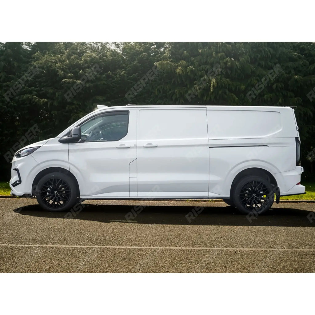 Barn Door SWB Full Low Line Aero Kit V1 In Gloss Black For Ford Transit Custom MK2 2024 on