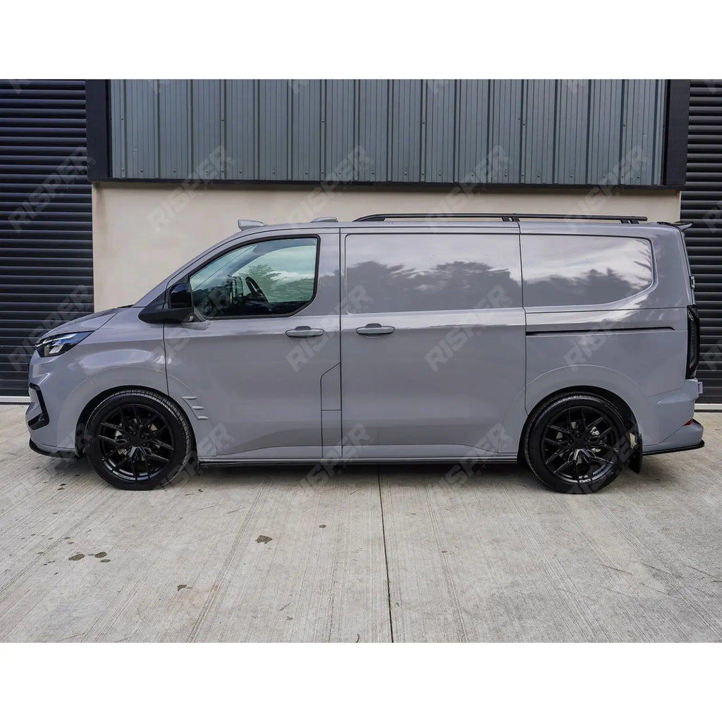 Barn Door SWB Full Low Line Aero Kit V1 In Gloss Black For Ford Transit Custom MK2 2024 on