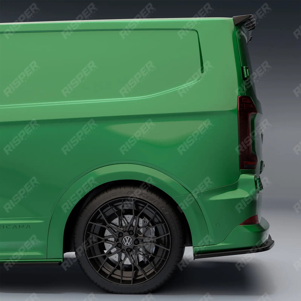 Barn Door V1 Spoiler In Gloss Black For Volkswagen Transporter T7 2025+