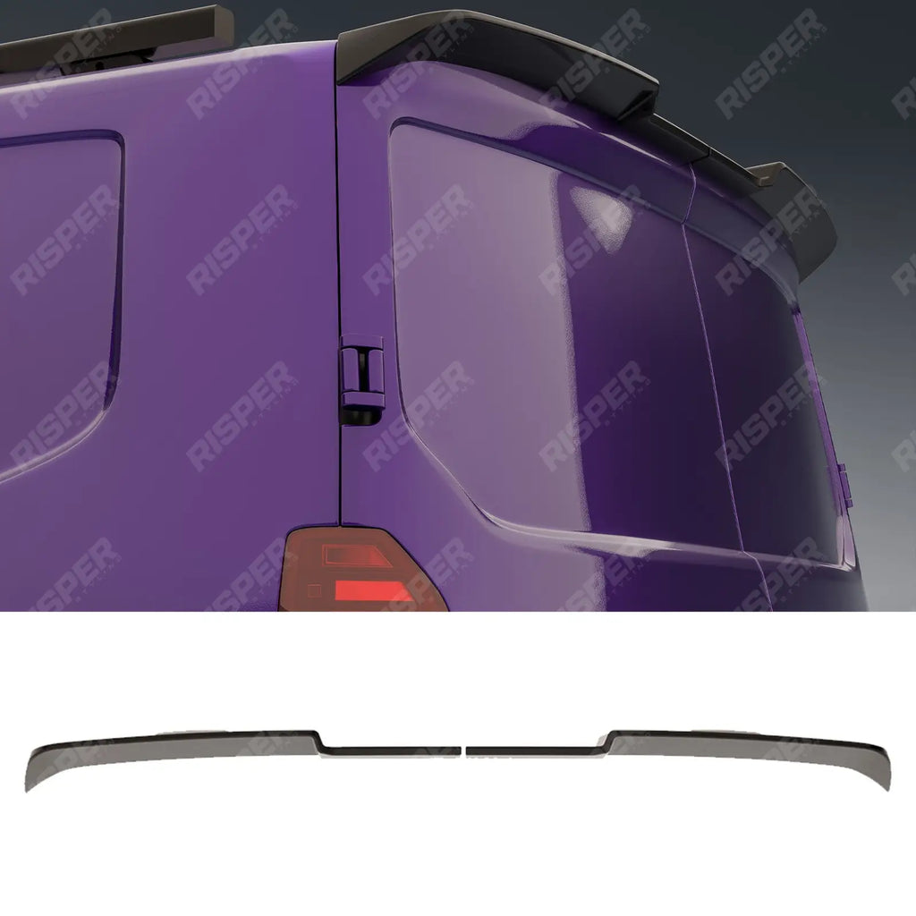 Barn Door V2 Spoiler In Gloss Black For Volkswagen Transporter T7 2025+
