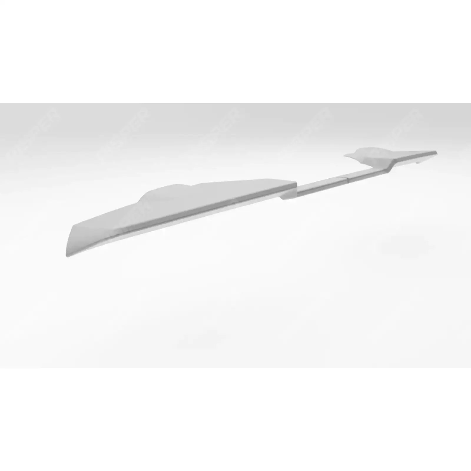 Barn Door V2 Spoiler In Primer For Ford Transit Custom 2023+