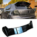 'Batman' Style Rear Spoiler in Gloss Black For VW Polo 2009-2018 6C 6R GTI R