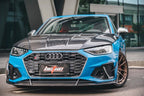 BCTXE - AUDI A4 S LINE / S4 B9.5 CARBON FIBRE FRONT BUMPER CANARDS