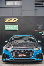 BCTXE - AUDI A4 S LINE / S4 B9.5 CARBON FIBRE FRONT BUMPER CANARDS
