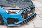 BCTXE - AUDI A4 S LINE / S4 B9.5 CARBON FIBRE FRONT BUMPER CANARDS