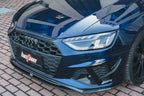 BCTXE - AUDI A4 S LINE / S4 B9.5 CARBON FIBRE FRONT BUMPER CANARDS
