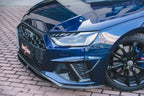 BCTXE - AUDI A4 S LINE / S4 B9.5 CARBON FIBRE FRONT BUMPER CANARDS