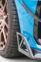 BCTXE - AUDI A4 S LINE / S4 B9.5 CARBON FIBRE FRONT BUMPER CANARDS
