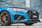 BCTXE - AUDI A4 S LINE / S4 B9.5 CARBON FIBRE FRONT BUMPER CANARDS