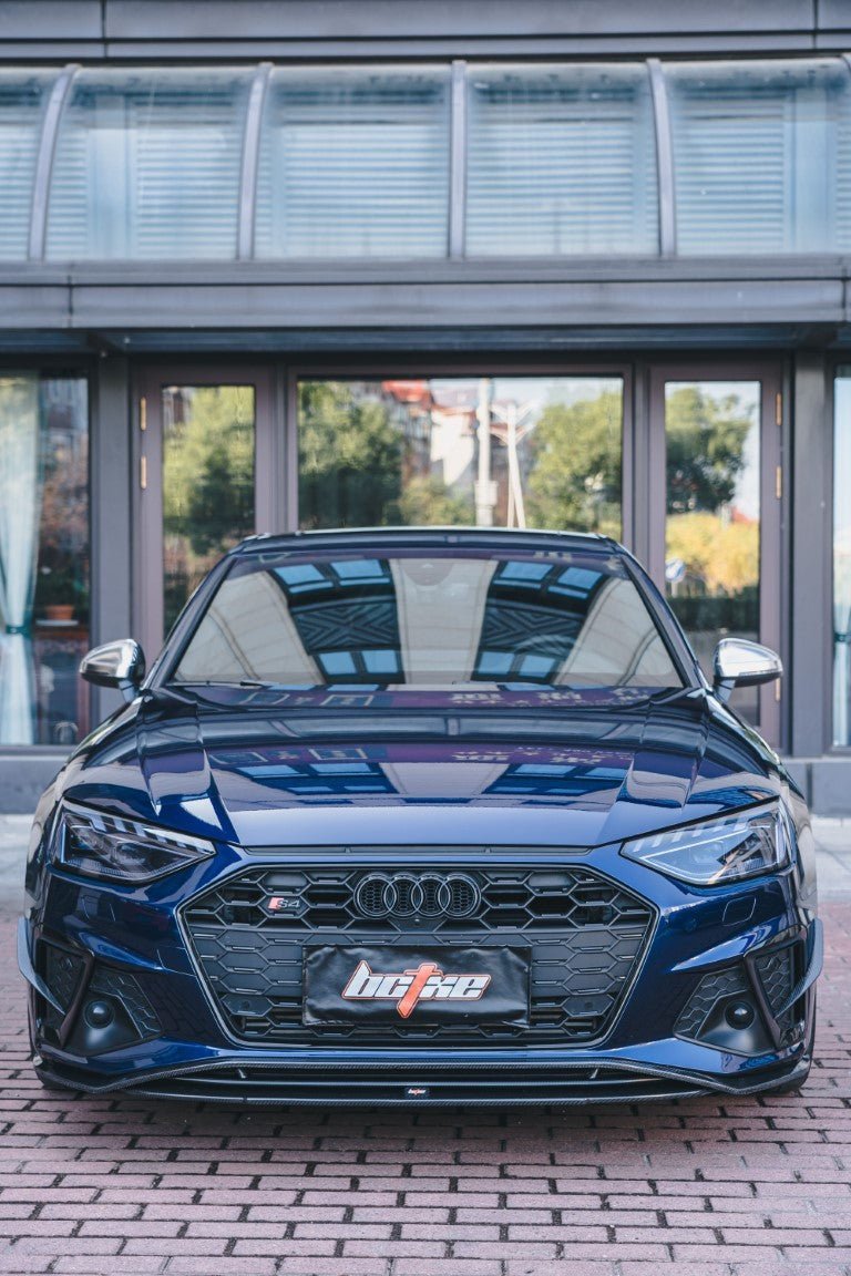 BCTXE - AUDI A4 S LINE / S4 B9.5 CARBON FIBRE FRONT LIP V1