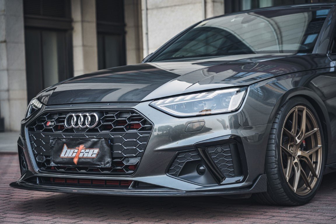 BCTXE - AUDI A4 S LINE / S4 B9.5 CARBON FIBRE FRONT LIP V1