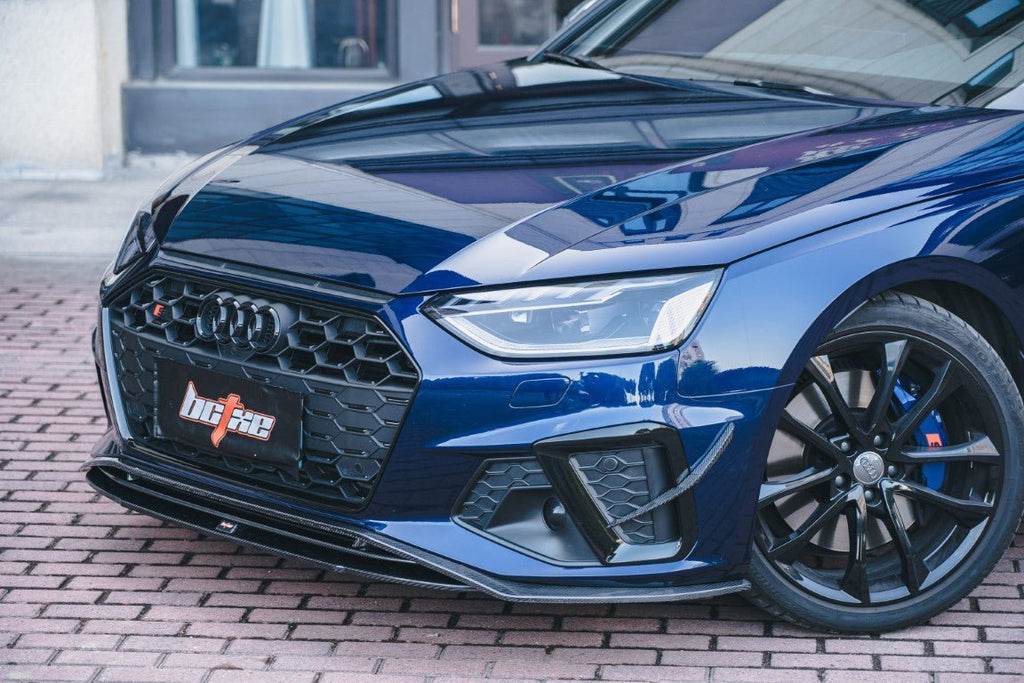 BCTXE - AUDI A4 S LINE / S4 B9.5 CARBON FIBRE FRONT LIP V1