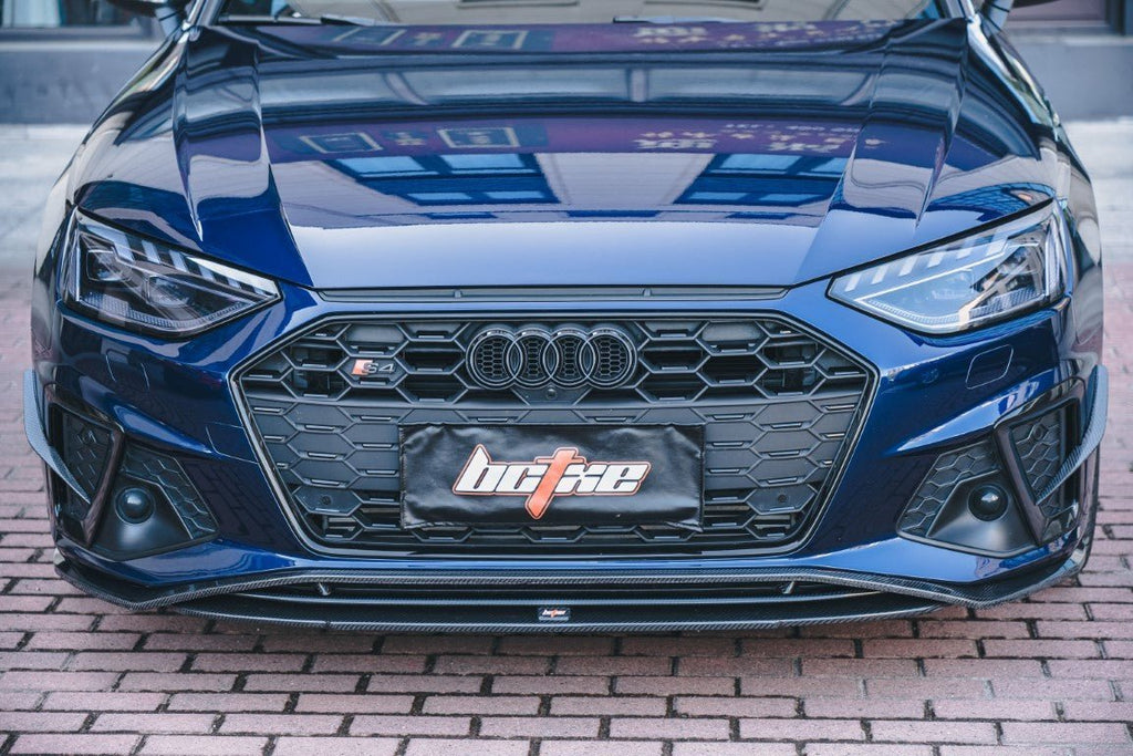 BCTXE - AUDI A4 S LINE / S4 B9.5 CARBON FIBRE FRONT LIP V1