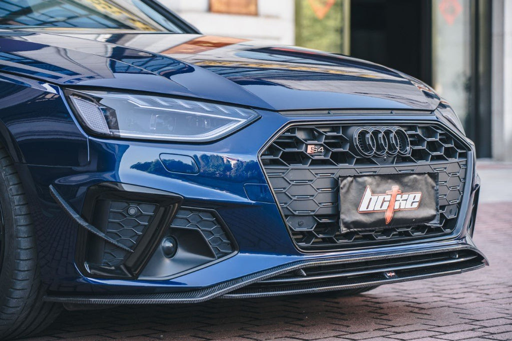 BCTXE - AUDI A4 S LINE / S4 B9.5 CARBON FIBRE FRONT LIP V1
