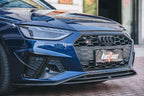 BCTXE - AUDI A4 S LINE / S4 B9.5 CARBON FIBRE FRONT LIP V1