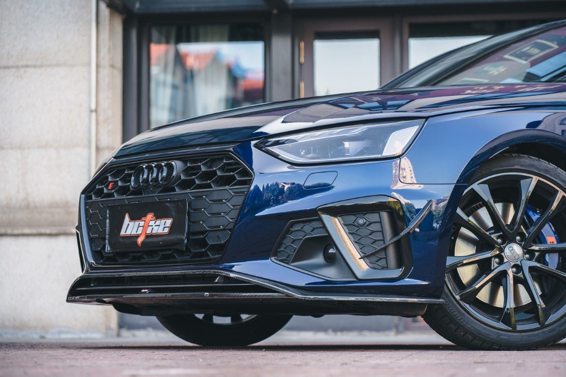 BCTXE - AUDI A4 S LINE / S4 B9.5 CARBON FIBRE FRONT LIP V1
