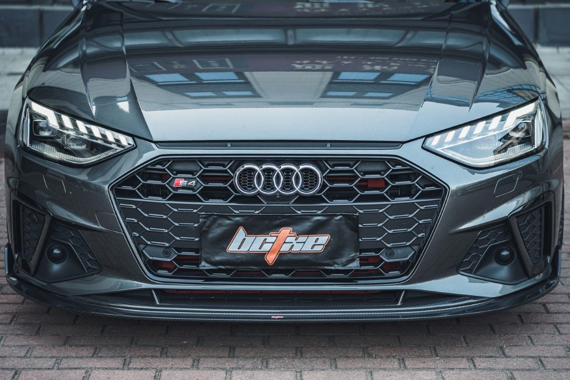 BCTXE - AUDI A4 S LINE / S4 B9.5 CARBON FIBRE FRONT LIP V1