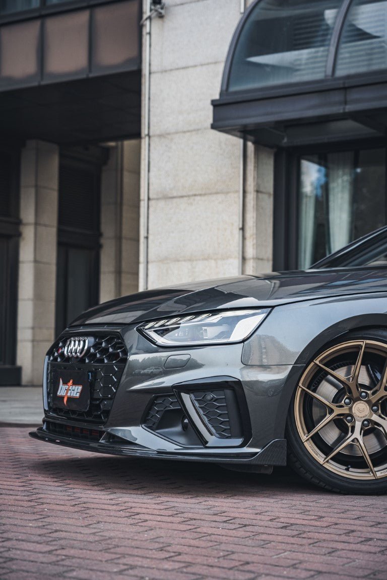 BCTXE - AUDI A4 S LINE / S4 B9.5 CARBON FIBRE FRONT LIP V1
