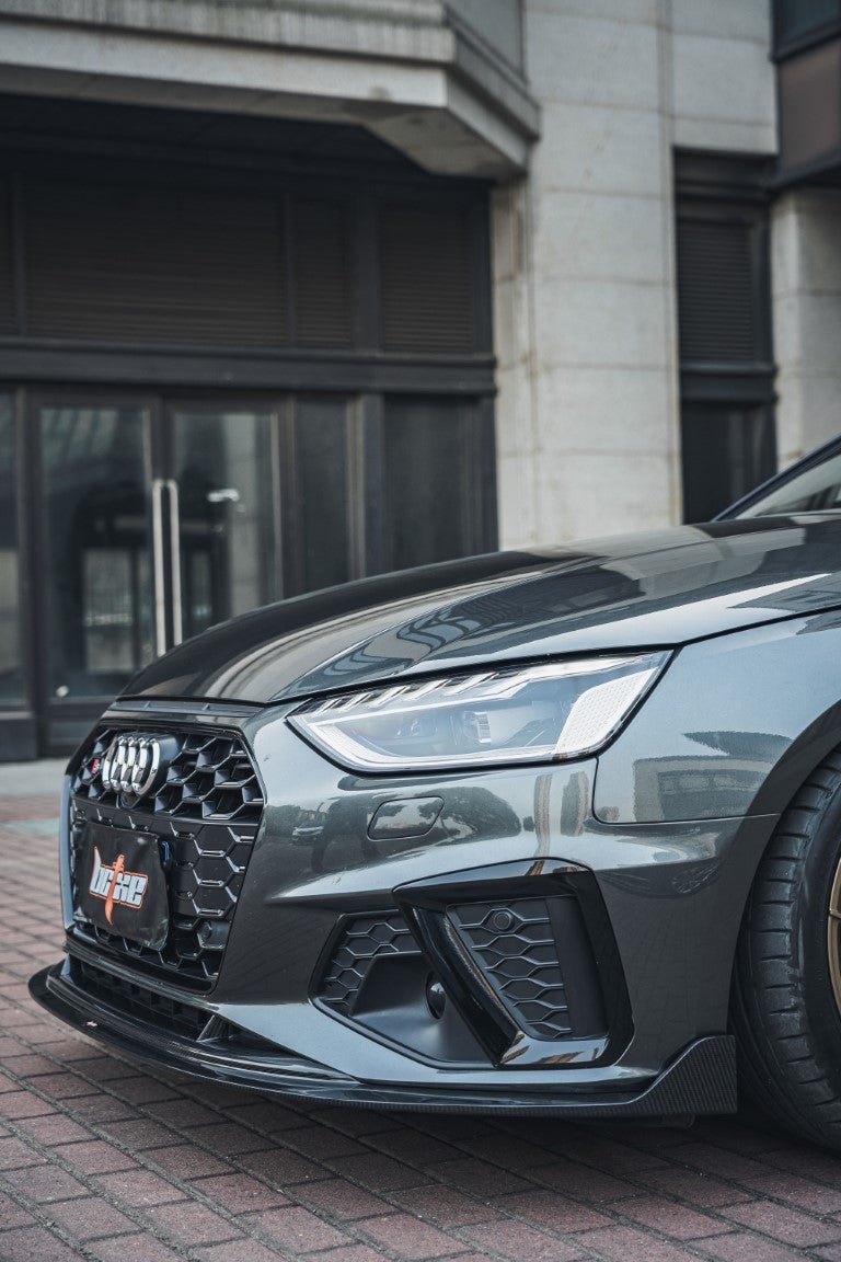 BCTXE - AUDI A4 S LINE / S4 B9.5 CARBON FIBRE FRONT LIP V1