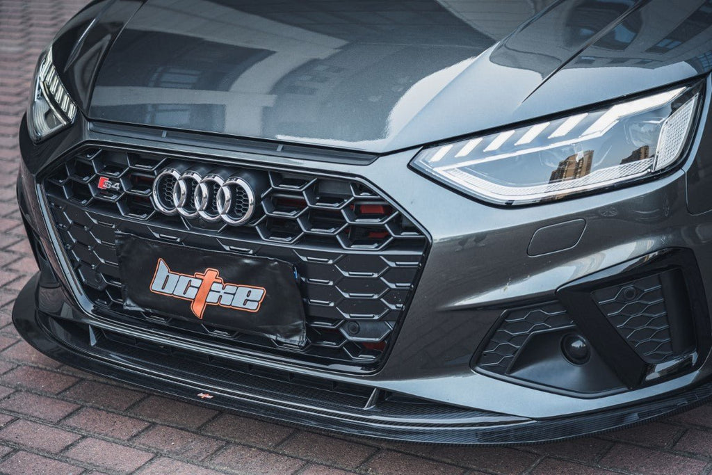 BCTXE - AUDI A4 S LINE / S4 B9.5 CARBON FIBRE FRONT LIP V1