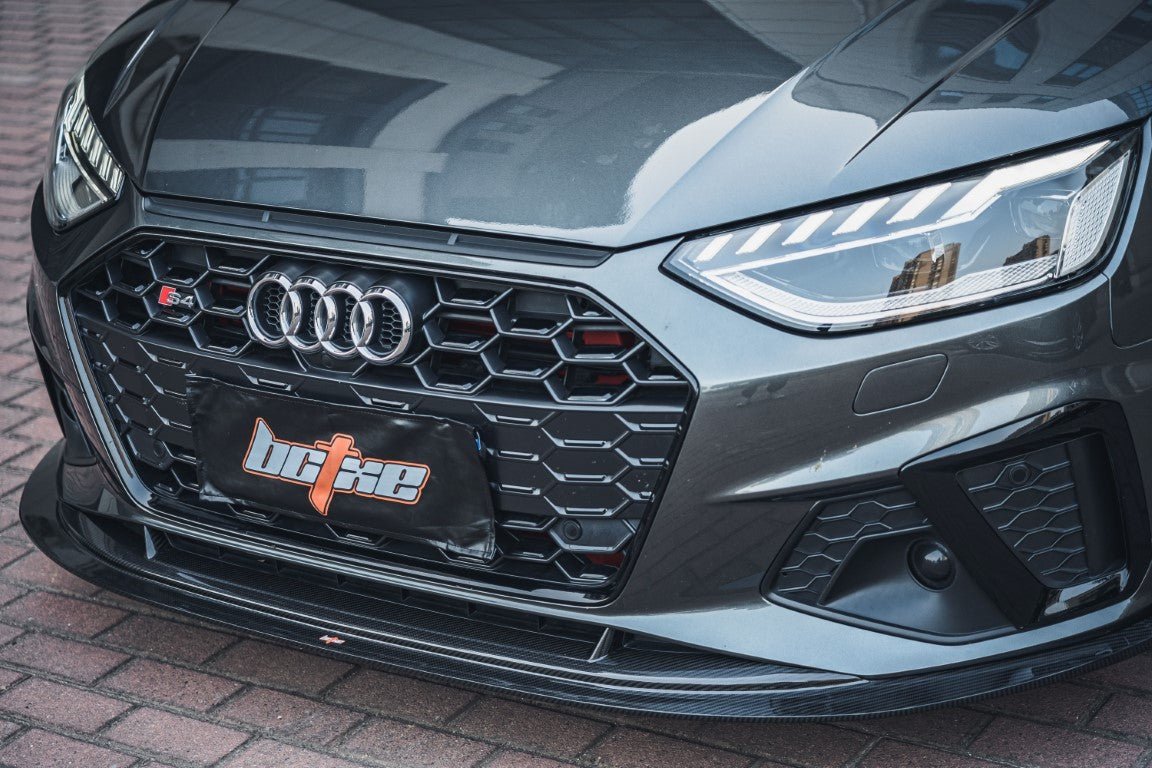 BCTXE - AUDI A4 S LINE / S4 B9.5 CARBON FIBRE FRONT LIP V1
