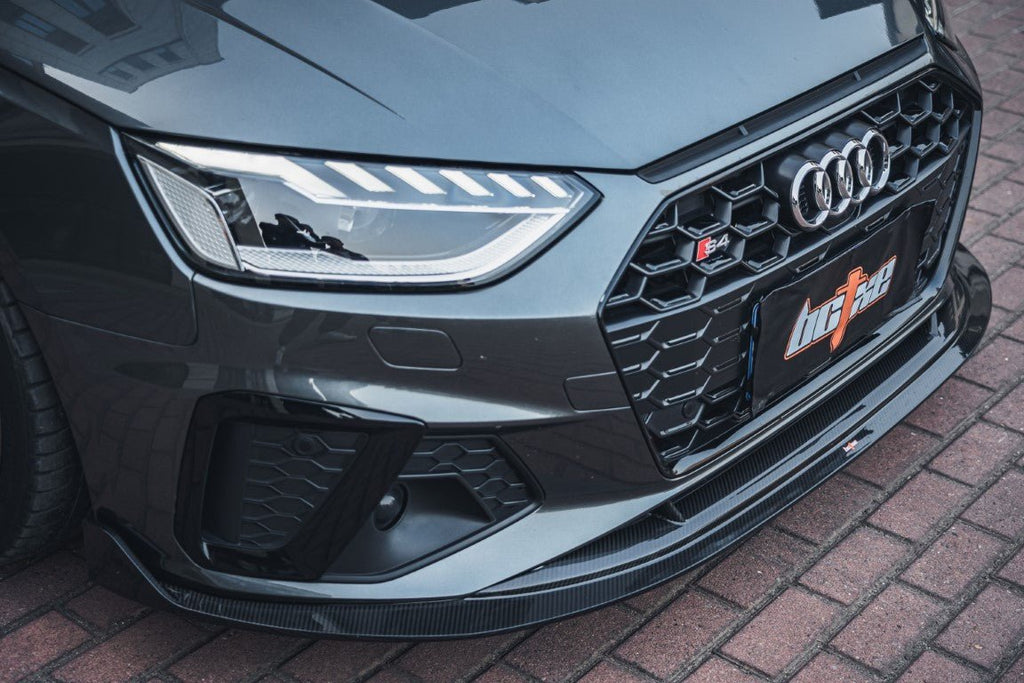BCTXE - AUDI A4 S LINE / S4 B9.5 CARBON FIBRE FRONT LIP V1