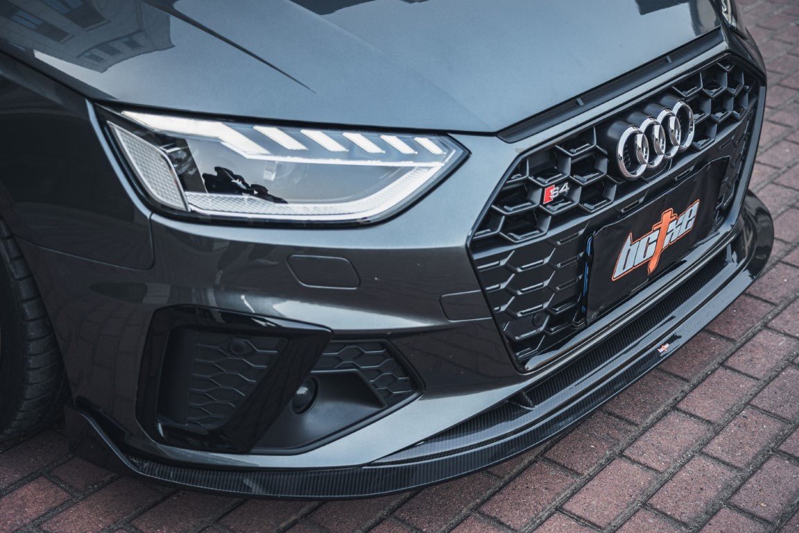 BCTXE - AUDI A4 S LINE / S4 B9.5 CARBON FIBRE FRONT LIP V1