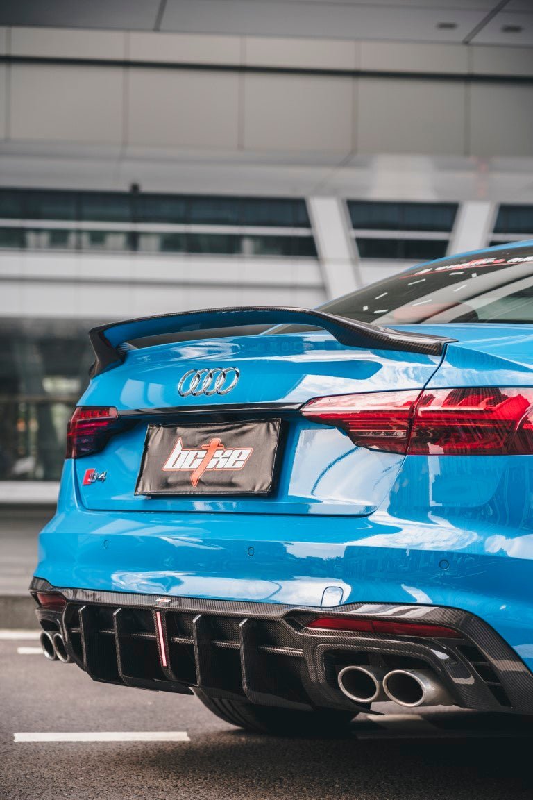 BCTXE - AUDI A4 / S4 B9 B9.5 CARBON FIBRE SPOILER V1
