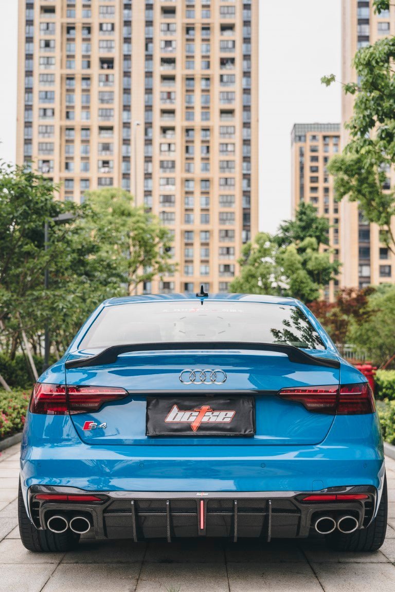 BCTXE - AUDI A4 / S4 B9 B9.5 CARBON FIBRE SPOILER V1