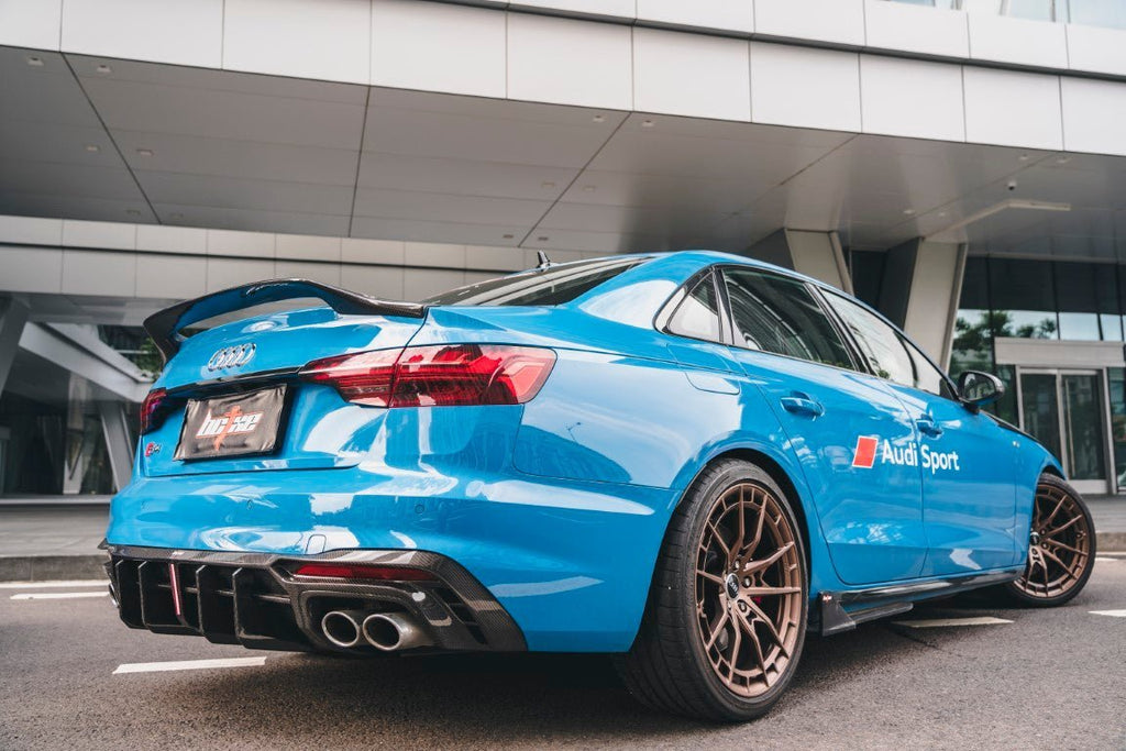 BCTXE - AUDI A4 / S4 B9 B9.5 CARBON FIBRE SPOILER V1