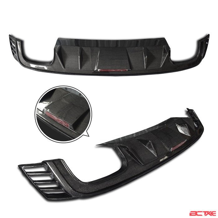 BCTXE - AUDI Q8 CARBON FIBRE REAR DIFFUSER