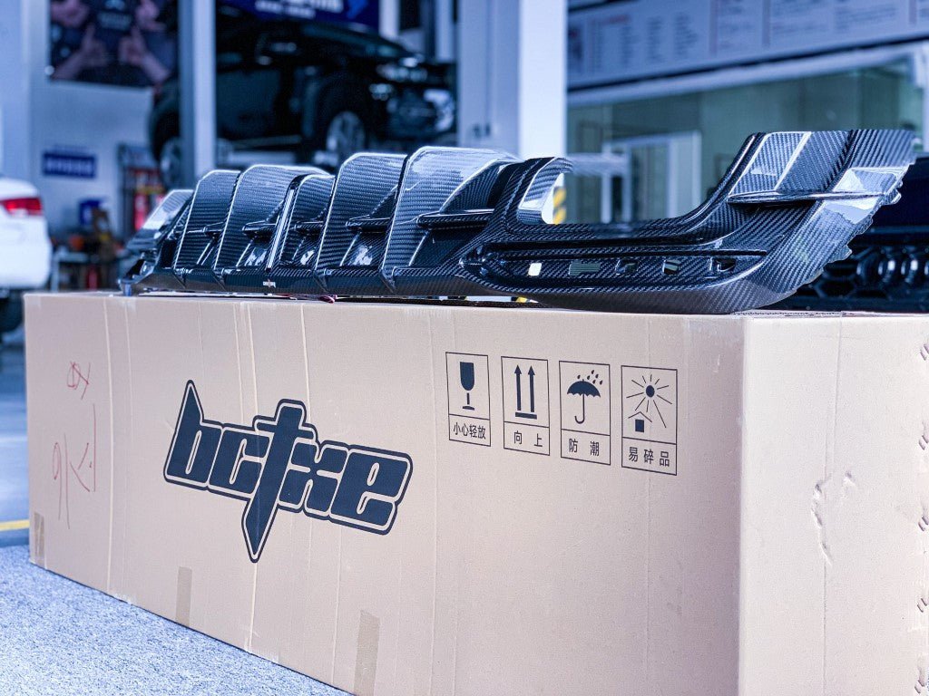 BCTXE - AUDI S4 B9.5 CARBON FIBRE REAR DIFFUSER V1