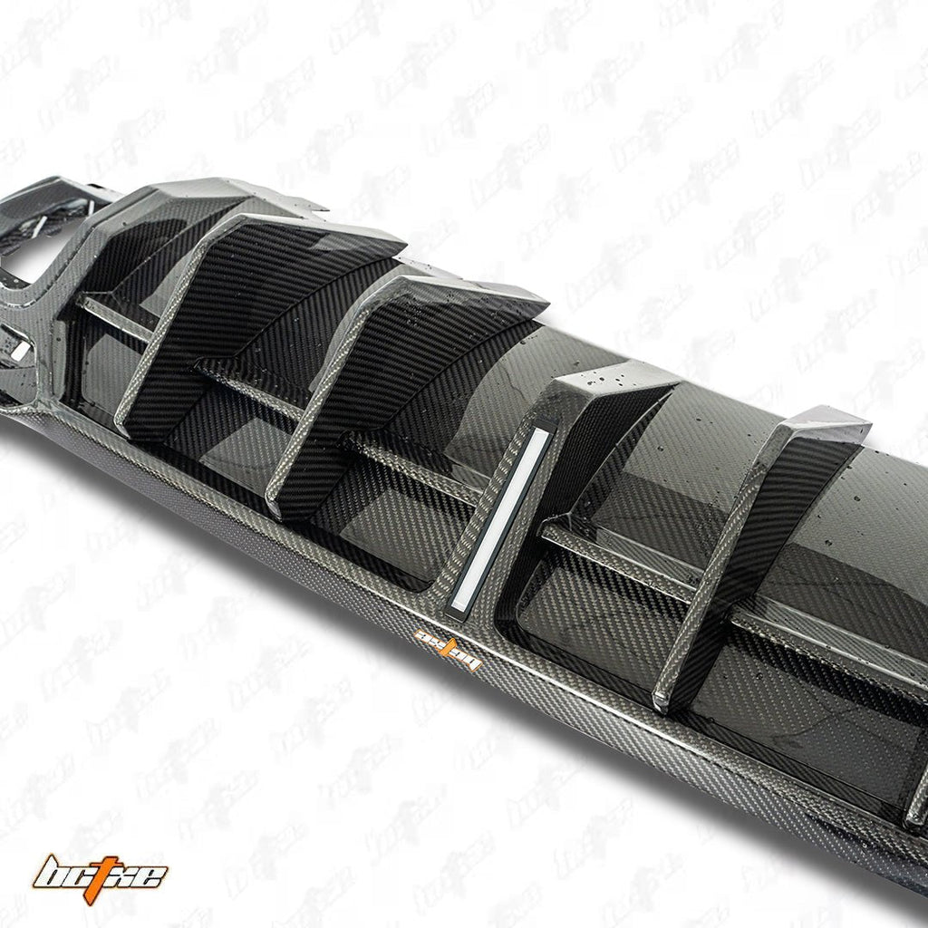 BCTXE - AUDI S4 B9.5 CARBON FIBRE REAR DIFFUSER V1