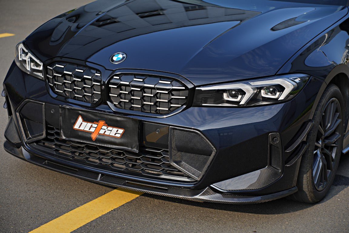 BCTXE - BMW 3 SERIES G20 G21 LCI 2023+ CARBON FIBRE FRONT LIP V2