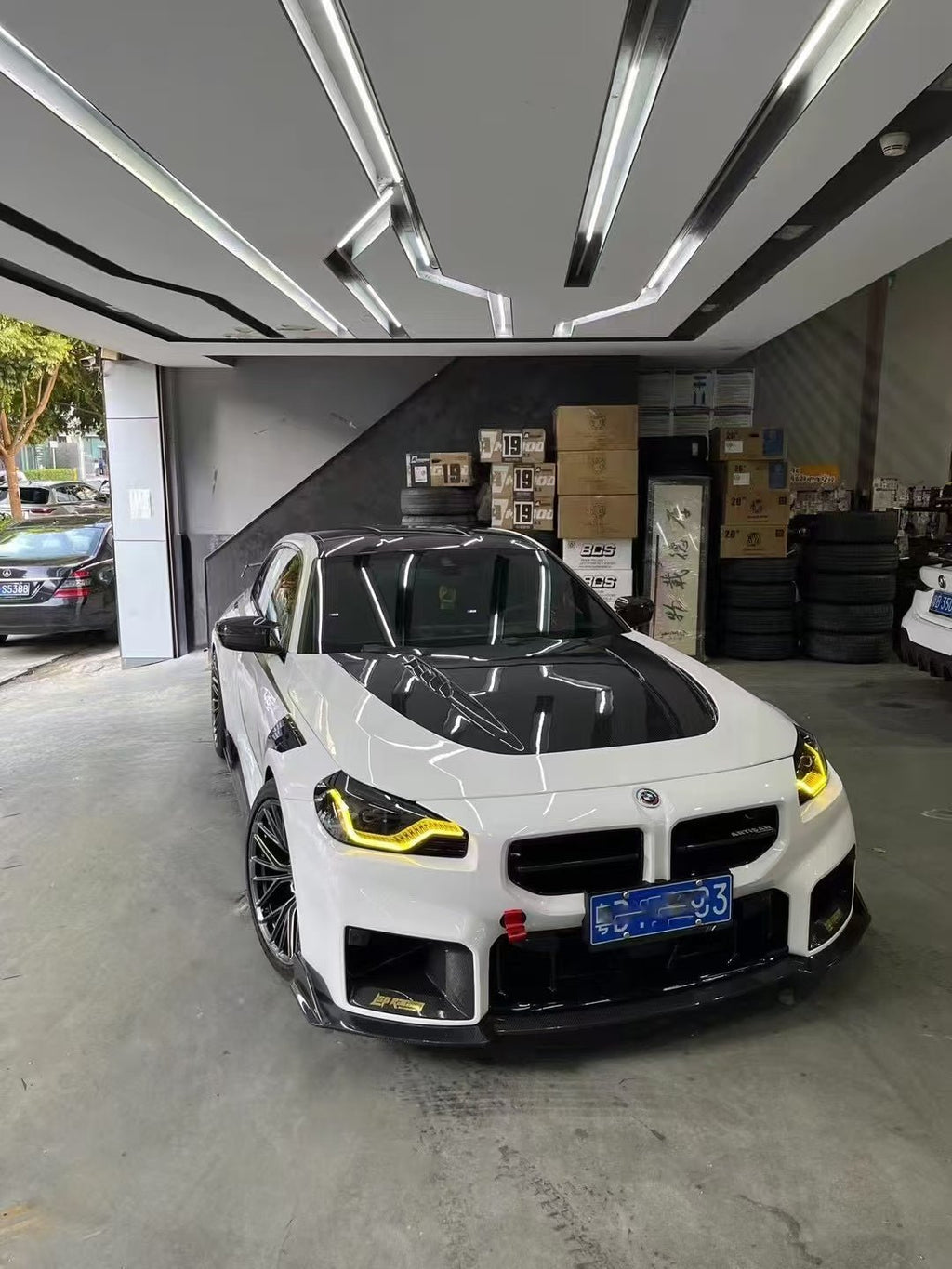 BCTXE - BMW M2 G87 DRY CARBON FIBER HOOD BONNET