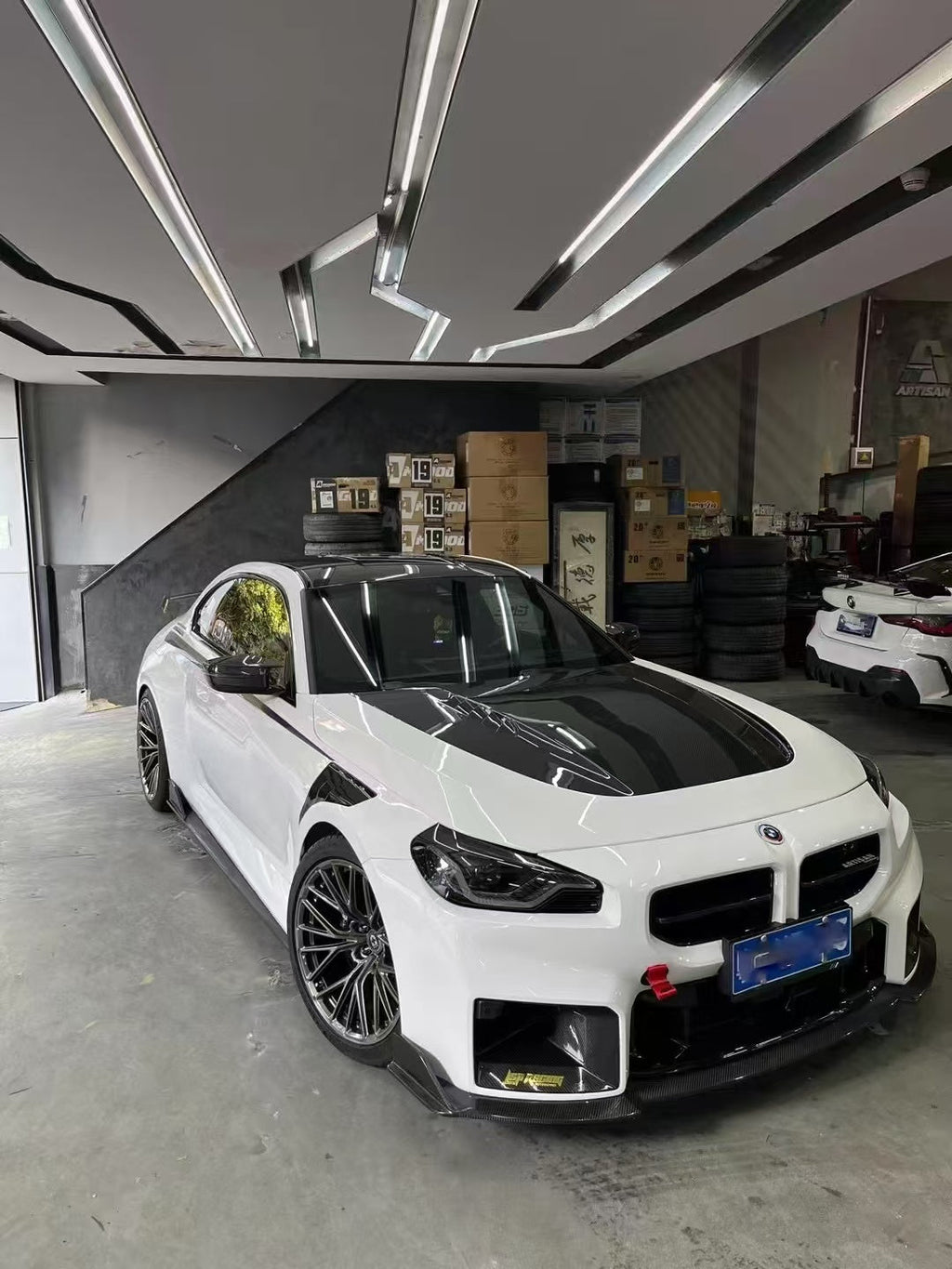 BCTXE - BMW M2 G87 DRY CARBON FIBER HOOD BONNET
