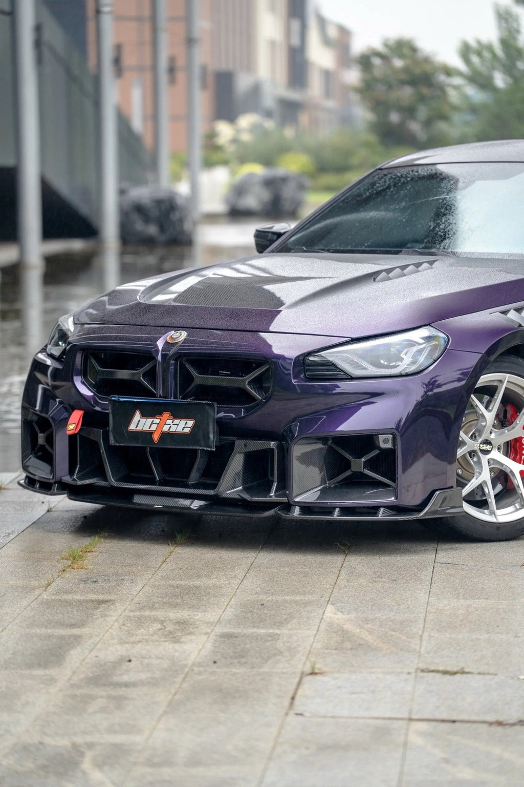 BCTXE - BMW M2 G87 DRY CARBON FIBRE FRONT AIR INLET SET