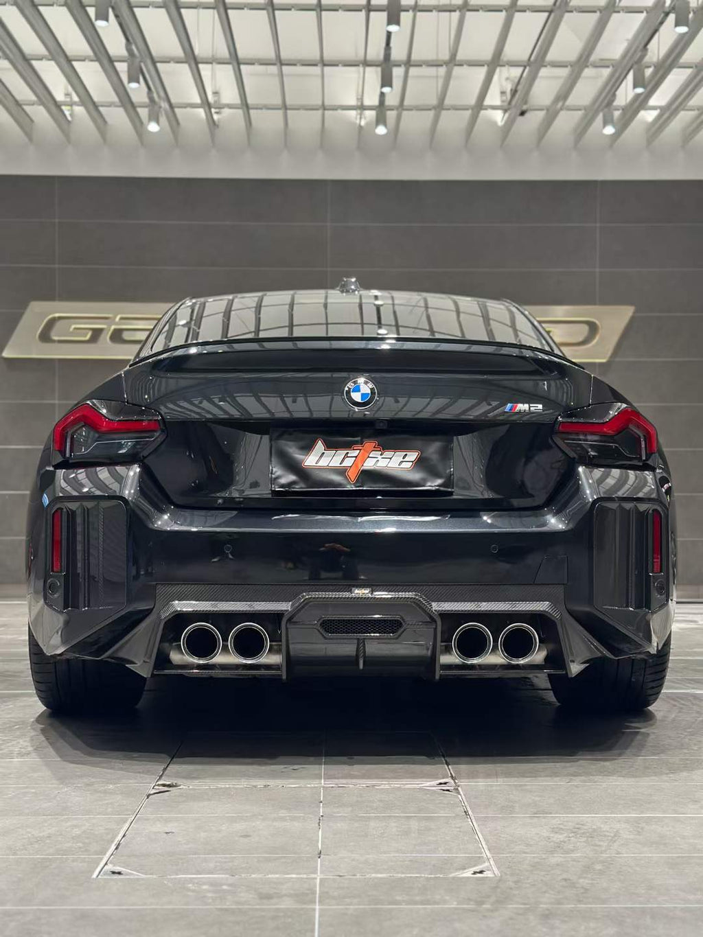 BCTXE - BMW M2 G87 DRY CARBON FIBRE REAR DIFFUSER