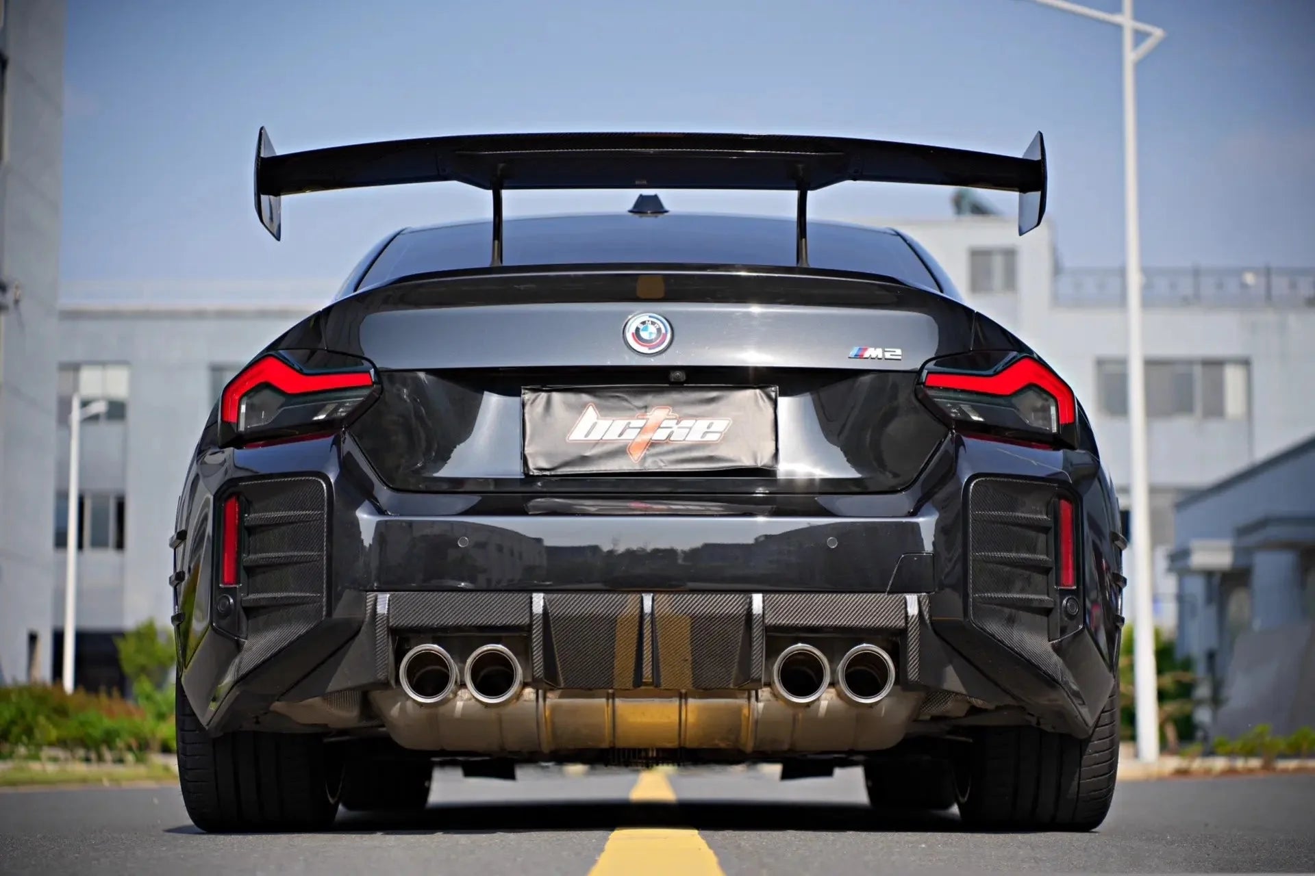 BCTXE - BMW M2 G87 DRY CARBON FIBRE WING SPOILER
