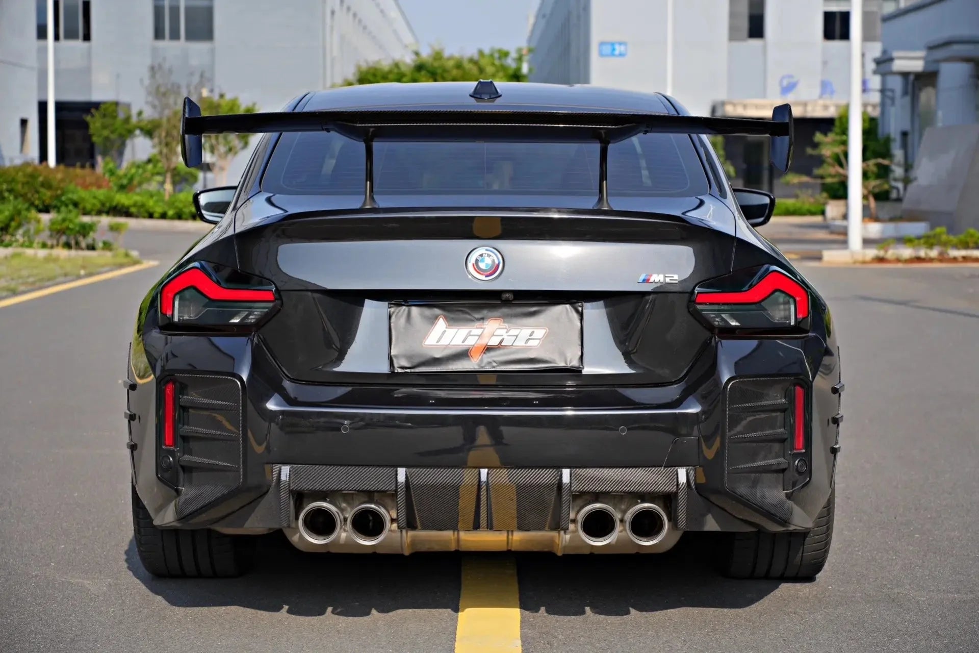 BCTXE - BMW M2 G87 DRY CARBON FIBRE WING SPOILER