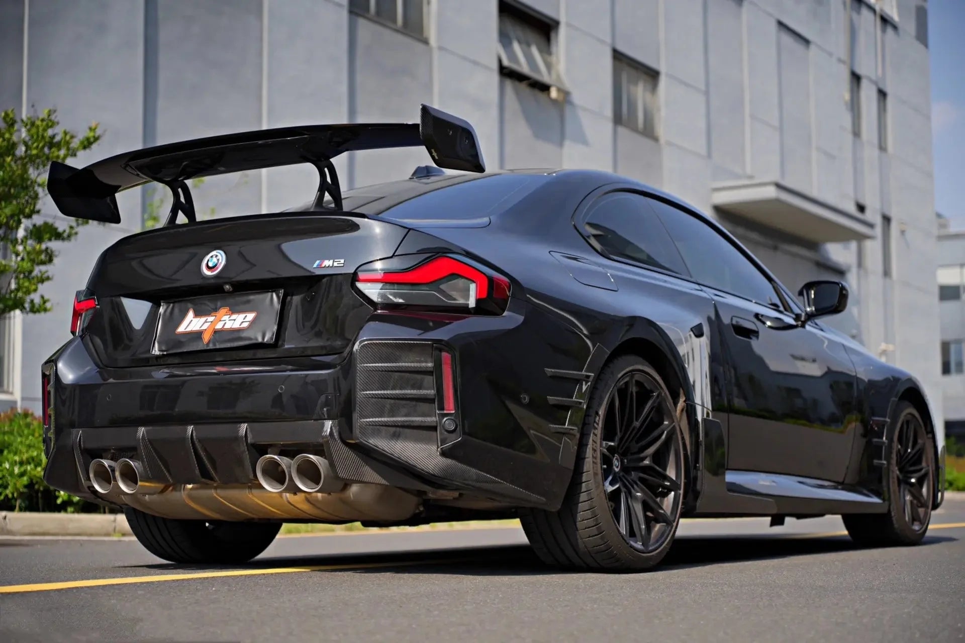 BCTXE - BMW M2 G87 DRY CARBON FIBRE WING SPOILER