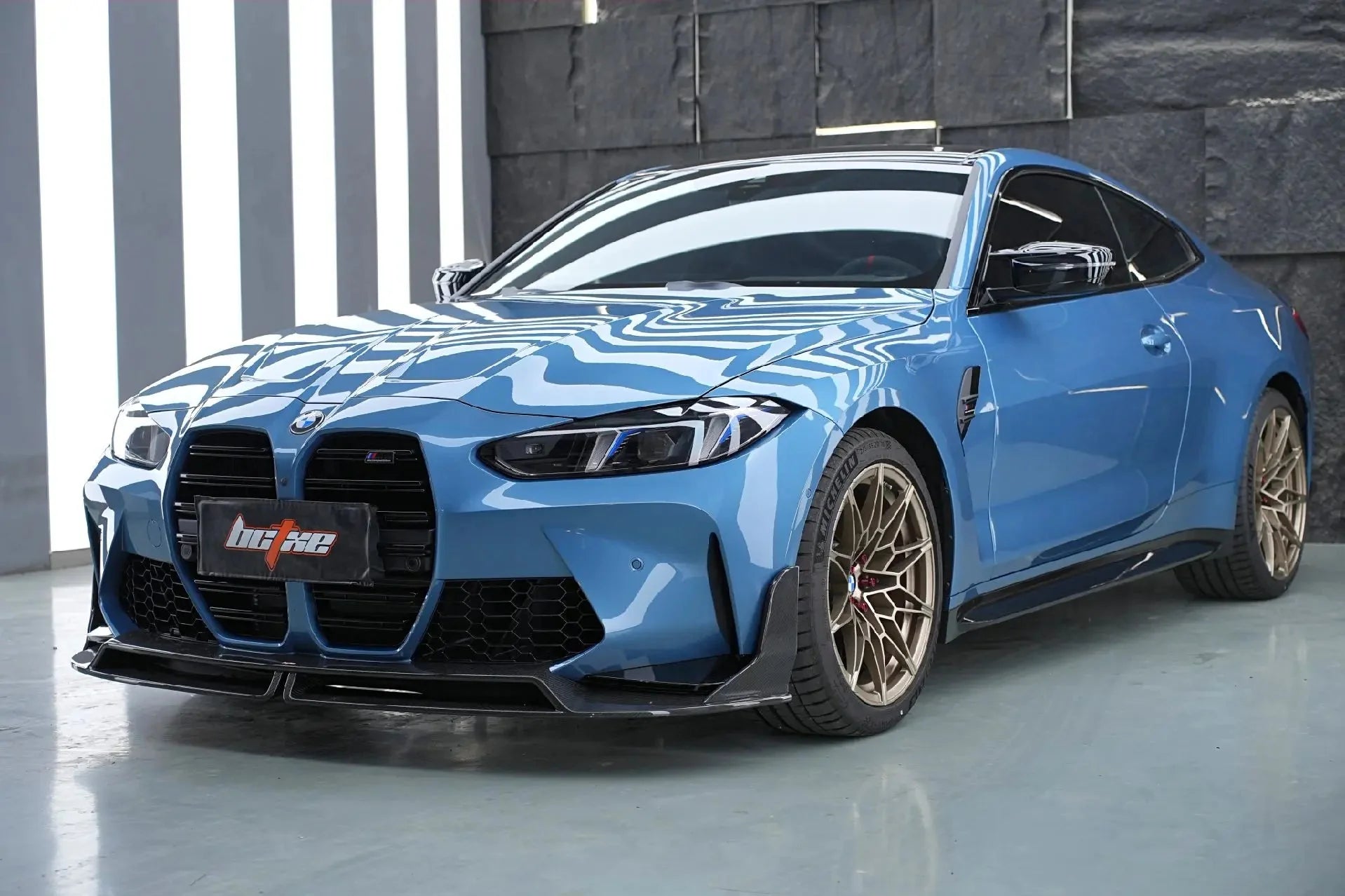 BCTXE - BMW M3 G80 / M4 G82 DRY CARBON FIBRE FRONT LIP
