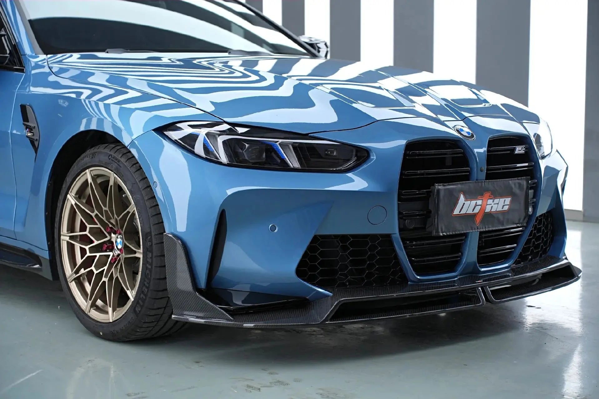 BCTXE - BMW M3 G80 / M4 G82 DRY CARBON FIBRE FRONT LIP