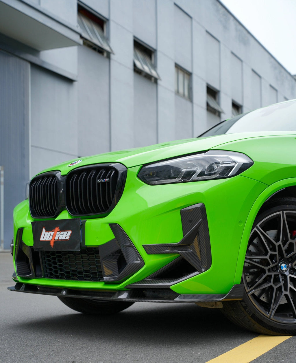 BCTXE - BMW X4M F98 LCI CARBON FIBRE FRONT LIP