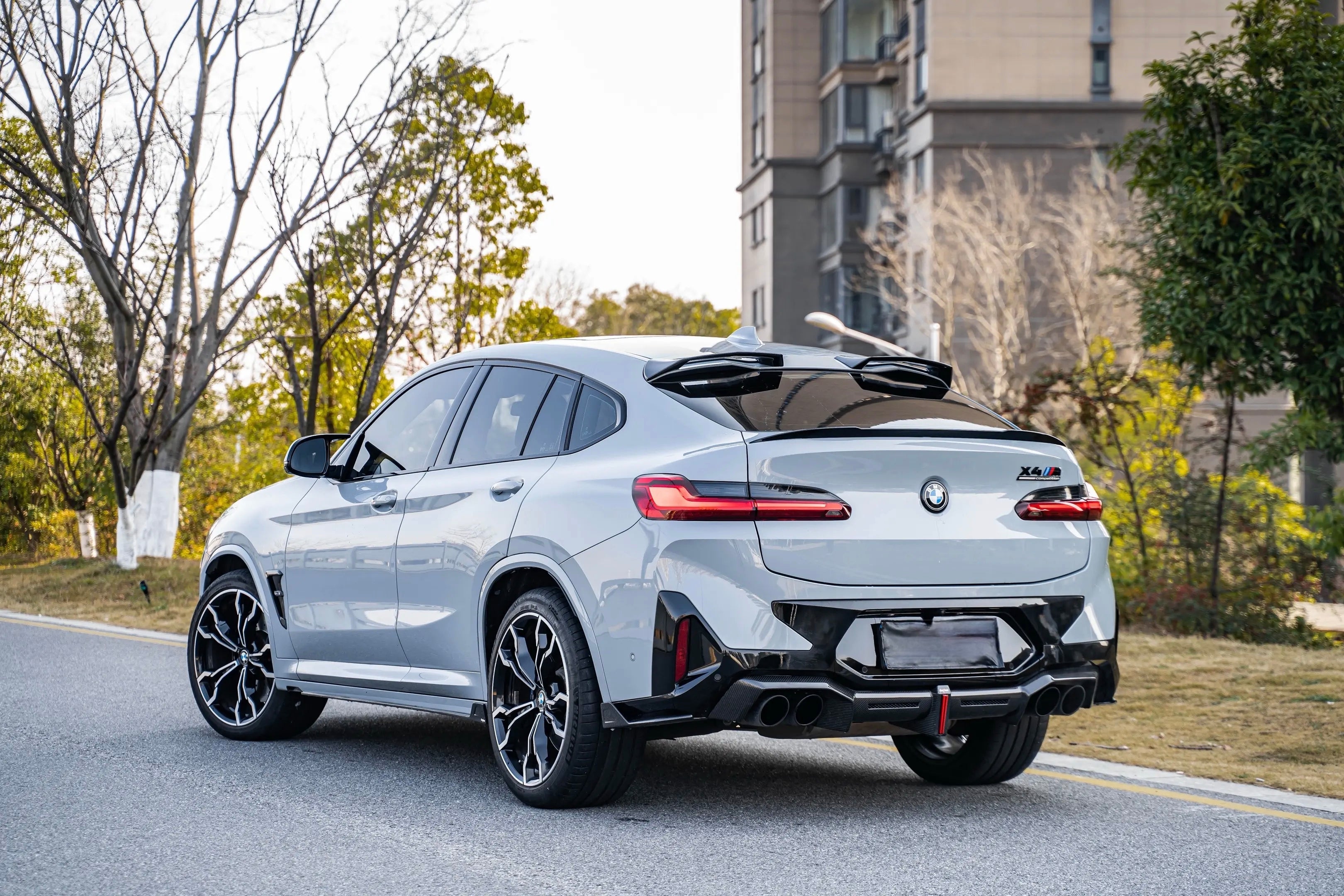 BCTXE - BMW X4M F98 LCI CARBON FIBRE REAR DIFFUSER