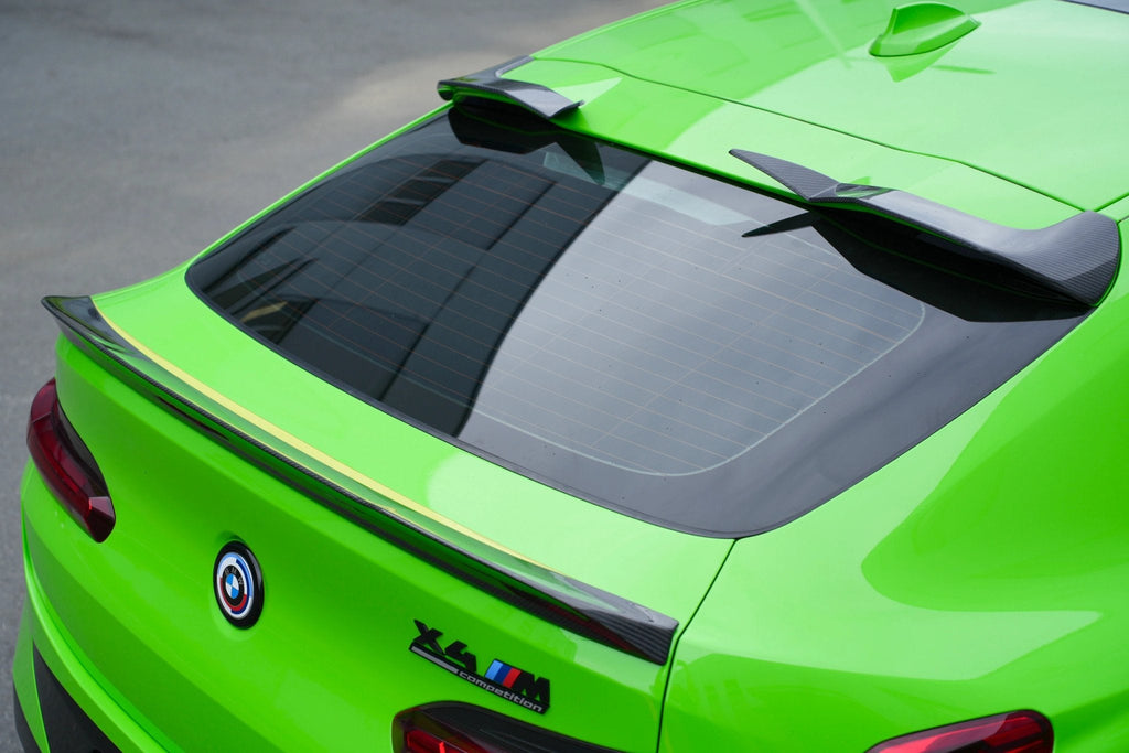 BCTXE - BMW X4M F98 LCI CARBON FIBRE REAR ROOF TOP WING SPOILER