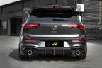BCTXE - VOLKSWAGEN GOLF MK8 CARBON FIBRE REAR DIFFUSER